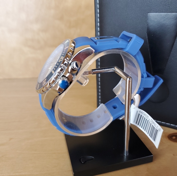 KYBOE! Collection Quartz 40mm Mineral Silicone Blu - Picture 4 of 8